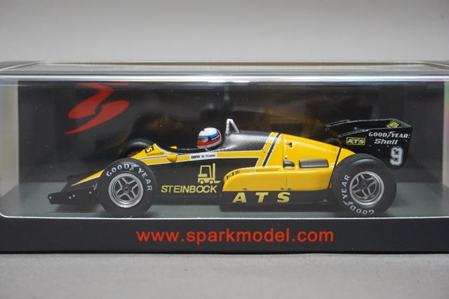 1:43 SPARK S3922 BMW ATS D6 European GP 1983 #9