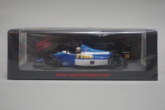 S3964 Spark 1:43 Rial ARC2 Practice Japan GP 1989 B. Gachot #39