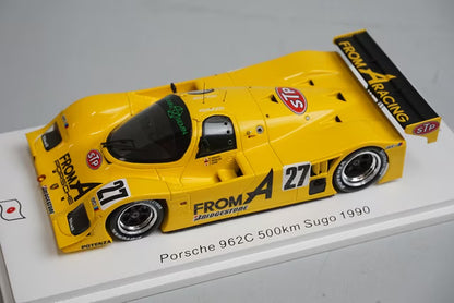 1:43 Spark SJ081 Porsche 962C Sugo 500km 1990 #27 V. Weidler / Akihiko Nakatani / Yukihiro Hane
