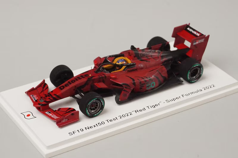 1:43 SPARK SJ131 SF19 Next50 Test 2022 "Red Tiger"