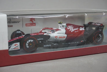 1:43 SPARK S8518 Alfa Romeo F1 Team Oren C42 Bahrain GP 2022 #24