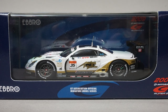 1:43 EBBRO 44185 Lexus KRAFT SC430 Super GT500 2009 #35