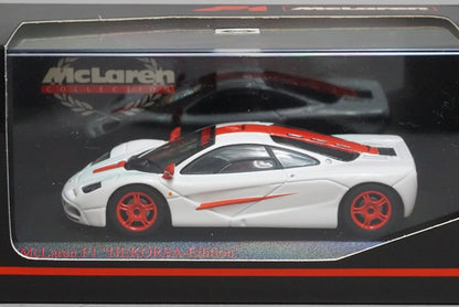 1:43 MINICHAMPS 533133442 McLaren F1 "HEKORSA-Edition" White&Red