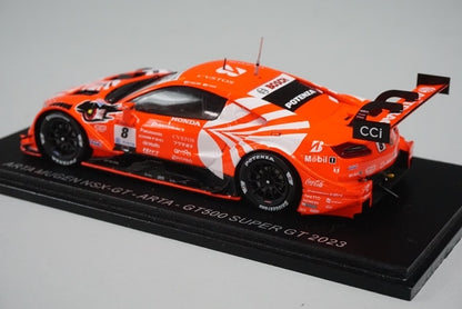 1:43 SPARK SGT053 Honda ARTA MUGEN NSX-GT 500 Super GT 2023 #8