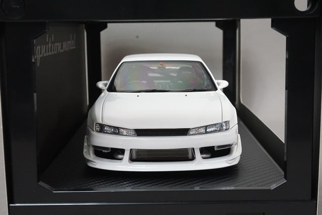 1:18 ignition model IG3080 Nissan VERTEX S14 Silvia White