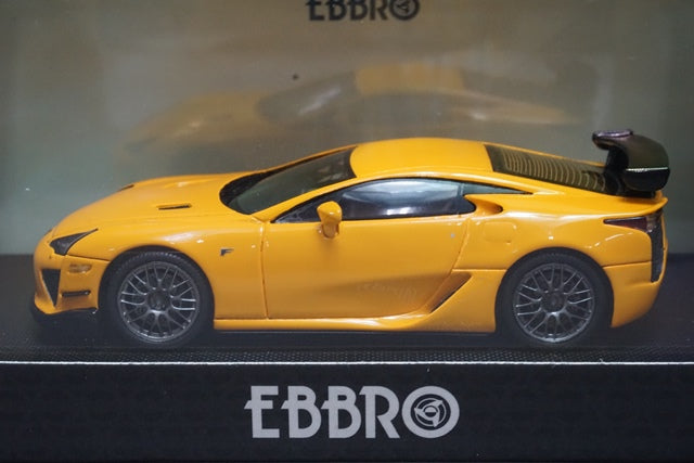 1:43 EBBRO 44638 Lexus LFA Nurburgring Package Orange