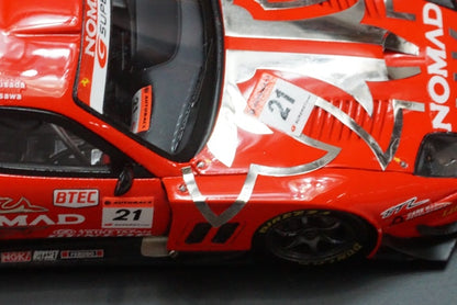 1:43 EBBRO 43743 Nomad Ferrari 550 GTS Maranello Super GT500 2005 #21 Red