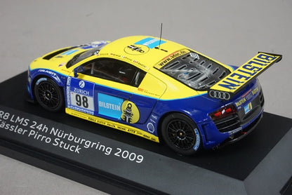 1:43 SPARK 502.09.184.23 Audi R8 LMS 24h NBR 2009 #98 Audi Custom