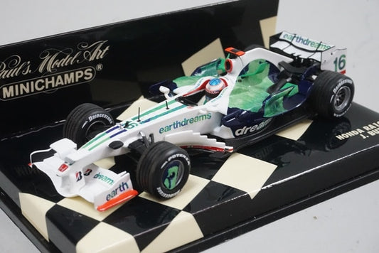 1:43 MINICHAMPS 400080016 Honda RA108 2008 #16