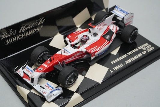 1:43 MINICHAMPS 400090009 Panasonic Toyota Racing Australia GP 2009 #9 model car