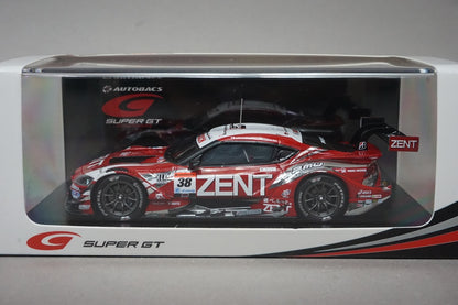 1:43 SPARK SGT062 Toyota ZENT CERUMO GR Supra GT500 Super GT 2023 #38