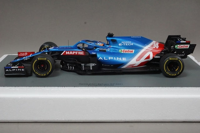 1:18 SPARK 18S580 Alpine A521 Bahrain GP 2021 #14