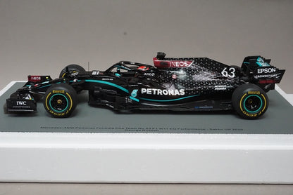 1:18 SPARK 18S566 Mercedes AMG F1 W11 EQ Performance Sakhir GP 2020 #63