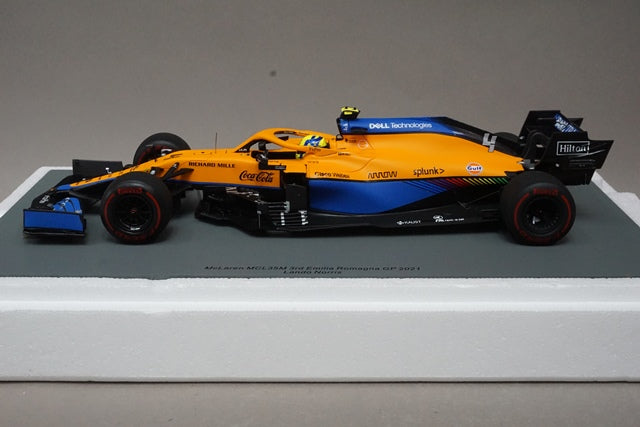 1:18 SPARK 18S585 McLaren MCL35M Emilia Romagna GP 2021 #4