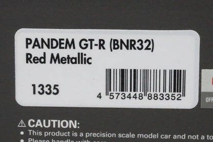 1:43 ignition model IG1335 Nissan PANDEM GT-R (BNR32) Red Metallic