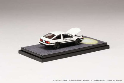 HJ641052DC Hobby Japan 1:64 Toyota SPRINTER TRUENO GT APEX AE86 / Initial D Engine Model with Wataru Akiyama