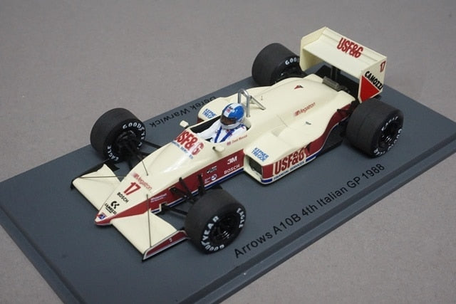 1:43 Spark S3911 Arrows A10B Italian GP 4th 1988 #17 D.Warwick model car