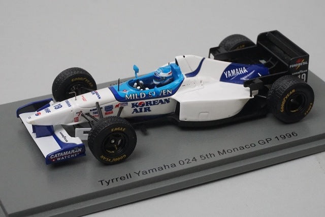 1:43 SPARK S6977 Tyrrell Yamaha 024 Monaco GP 1996 #19 Mika Salo