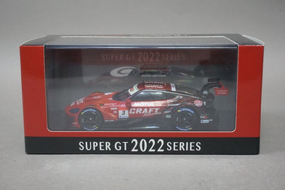 1:43 EBBRO 45813 CRAFTSPORTS MOTUL Z Super GT GT500 2022 #3