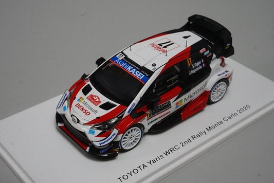 1:43 SPARK S6551 Toyota Yaris WRC Rally Monte Carlo 2020 #17 model car