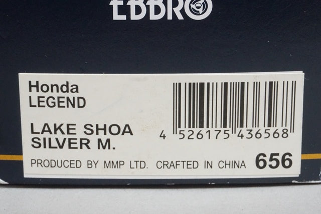 1:43 EBBRO 43656 Honda LEGEND Lake Shoa Silver Metallic