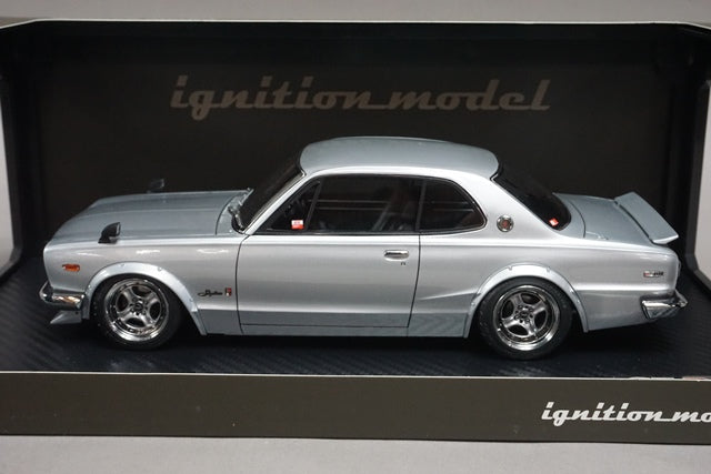 1:18 ignition model IG0743 Nissan Skyline 2000 GT-R (KPGC110) Silver