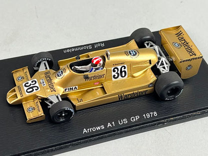 1:43 SPARK S3905 Arrows A1 American GP 1978 #36