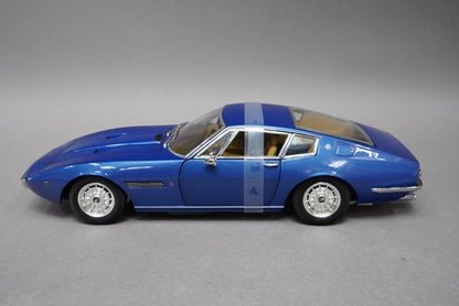 1:18 MINICHAMPS 100123320 Maserati Ghibli Cooper 1969 Blue Metallic