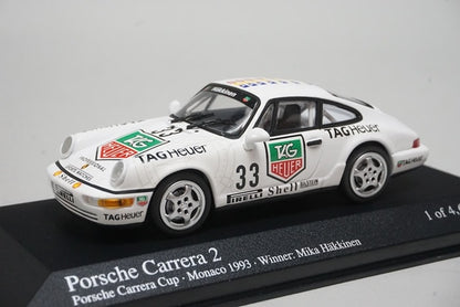 1:43 MINICHAMPS 430936033 Porsche 911 Carrera 2 Carrera Cup Monaco Winner 1993 #33