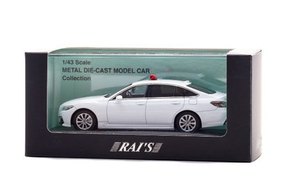 H7432207 RAI'S 1:43 Toyota Crown (ARS220) 2022 Express way patrol Police Vehicle (Undercover White)