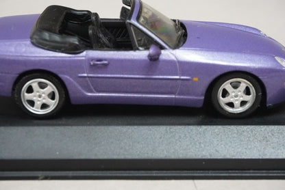 1:43 MINICHAMPS 400062331 Porsche 968 Cabriolet 1994 Purple Metallic