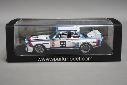 1:43 SPARK 43DA76 BMW CSL Daytona Winner 1976 #59