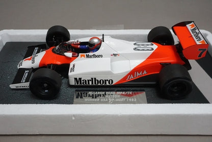 1:18 MINICHAMPS 537831807 McLaren Ford MP4/1C America West GP Winner 1983 #7 John Watson