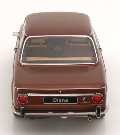 KKDC120084 KK scale 1:12 BMW 2002 ti Diana 1970 Brown Metallic