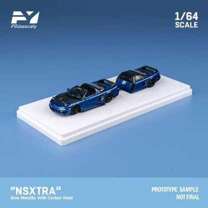 FY64041 Finclassically 1:64 NSXTRA Transparent Blue Deluxe ver. model car