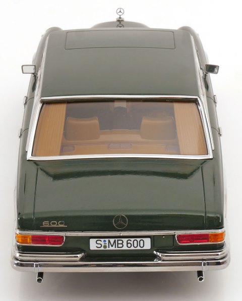 KKDC180605 KK scale 1:18 Mercedes 600 SWB W100 1963 Green Metallic