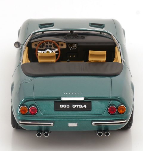 KKDC180613 KK scale 1:18 Ferrari 365 GTS Daytona Cabrio 1st Series 1969 Green Metallic