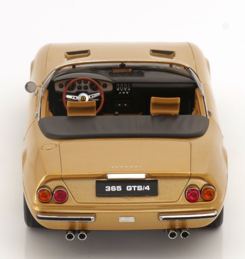 KKDC180614 KK scale 1:18 Ferrari 365 GTS Daytona Cabrio 1st Series 1969 Gold Metallic