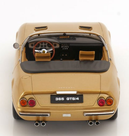 KKDC180614 KK scale 1:18 Ferrari 365 GTS Daytona Cabrio 1st Series 1969 Gold Metallic