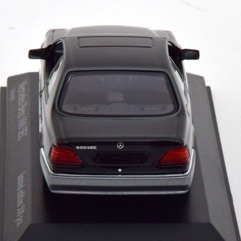 943 032603 MINICHAMPS 1:43 Mercedes 600 SEC Coupe 1992 Black model car