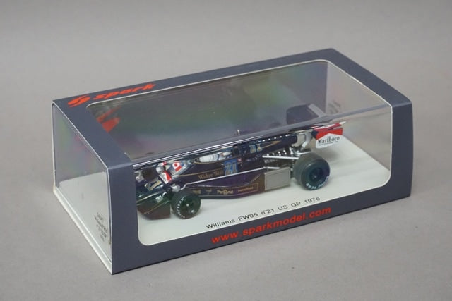 1:43 SPARK S4047 Williams FW05 US GP 1976 Warwick Brown #21