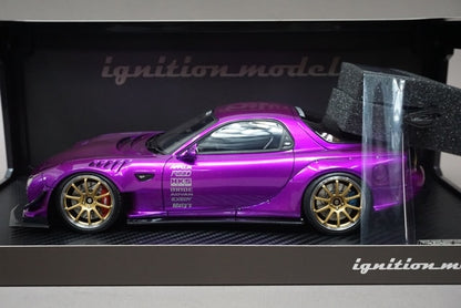 1:18 ignition model IG2965 Mazda FEED Afflux GT3 (FD3S) Purple Metallic