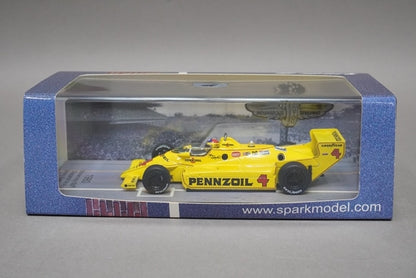 1:43 SPARK 43IN80 Chaparral Indy 500 Winner 1980 #4 J.Rutherford