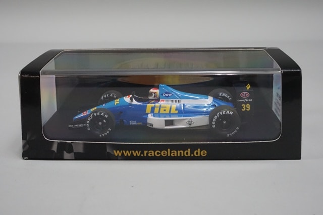 1:43 SPARK RS1780 Rial ARC2 Cosworth F1 German GP 1989 #39 Raceland
