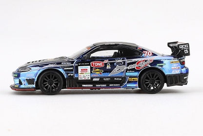 MGT00855-BL TSM MINI-GT 1:64 Nissan Silvia (S15) D1 GP 2023 #70 D-MAX RACING (Right-hand drive)Japan limited *Blister pack