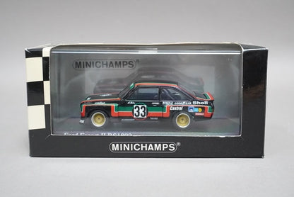 1:43 MINICHAMPS 400768433 Ford Escort II RS1800 ADAC Supersprint DRM 1976 #33