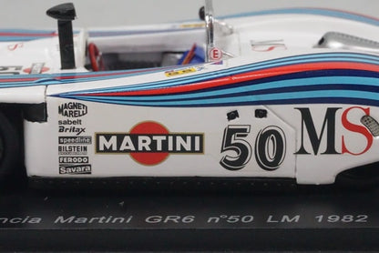 1:43 SPARK S0661 Lancia MARTINI GR6 LM 1982 #50 Decal spec.