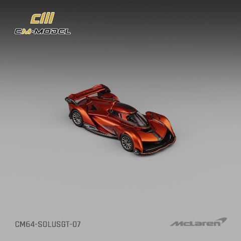 CM64-SOLUSGT-07 CM-Model 1:64 McLaren Solus GT Metallic Orange model car