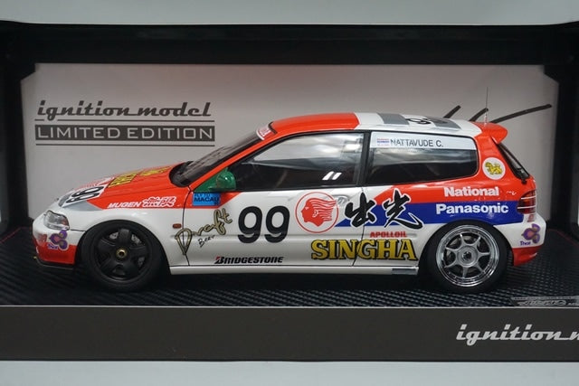 1:18 ignition model IG3051 Idemitsu MOTION Mugen Civic Macau Cup Race 1994  #9