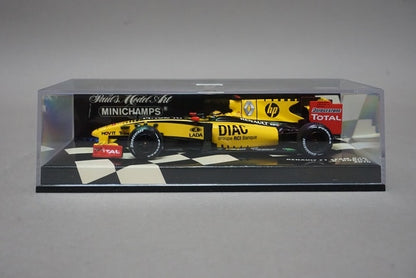 1:43 MINICHAMPS 410100011 Renault F1 Team R30 2010 #11 R.Kubica model car